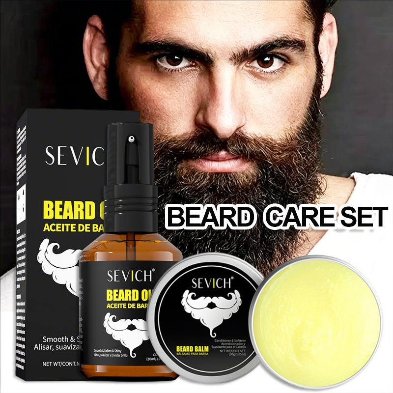 Men'S Grooming Wax - Men Beard Oil Kit Beard Moisturizing