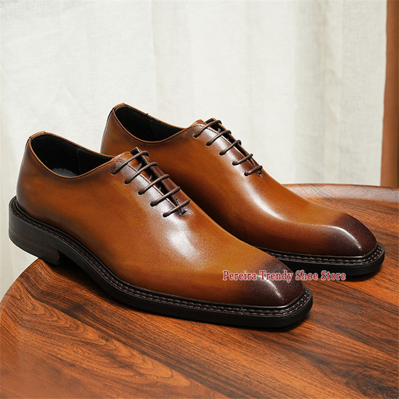 Men's Business Dress Shoes Squ - Men'S Grooming And Style ulasan dan harga