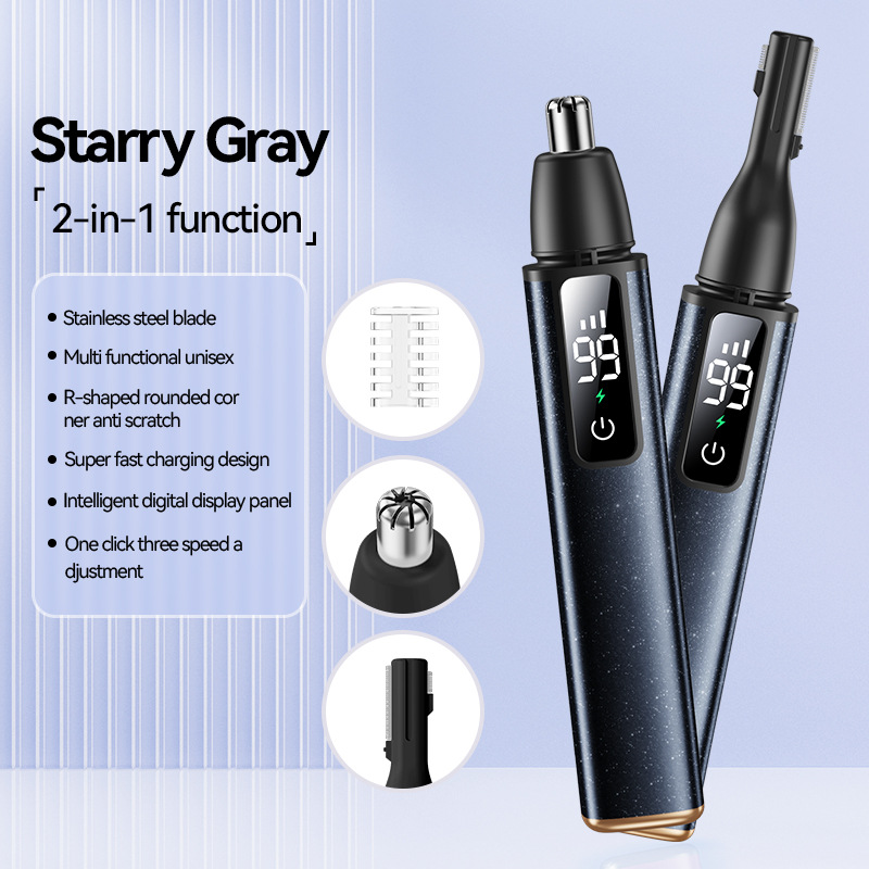 Electric Nose Hair Trimmer Hig - Men'S Grooming Tape ulasan dan harga