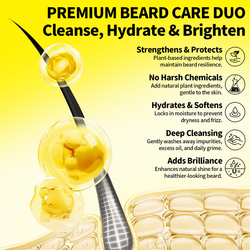 Men Beard Oil Kit Beard Moistu - Men'S Grooming Wax ulasan dan harga