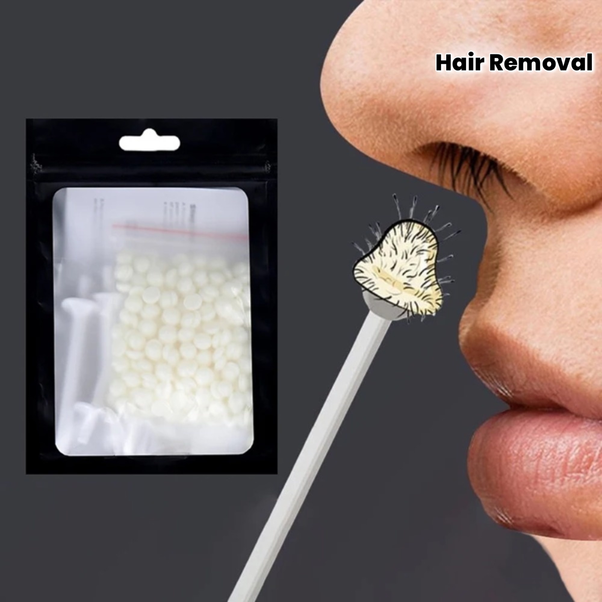 Unisex Nose Hair Waxing Kit Er - Men'S Grooming Wax ulasan dan harga