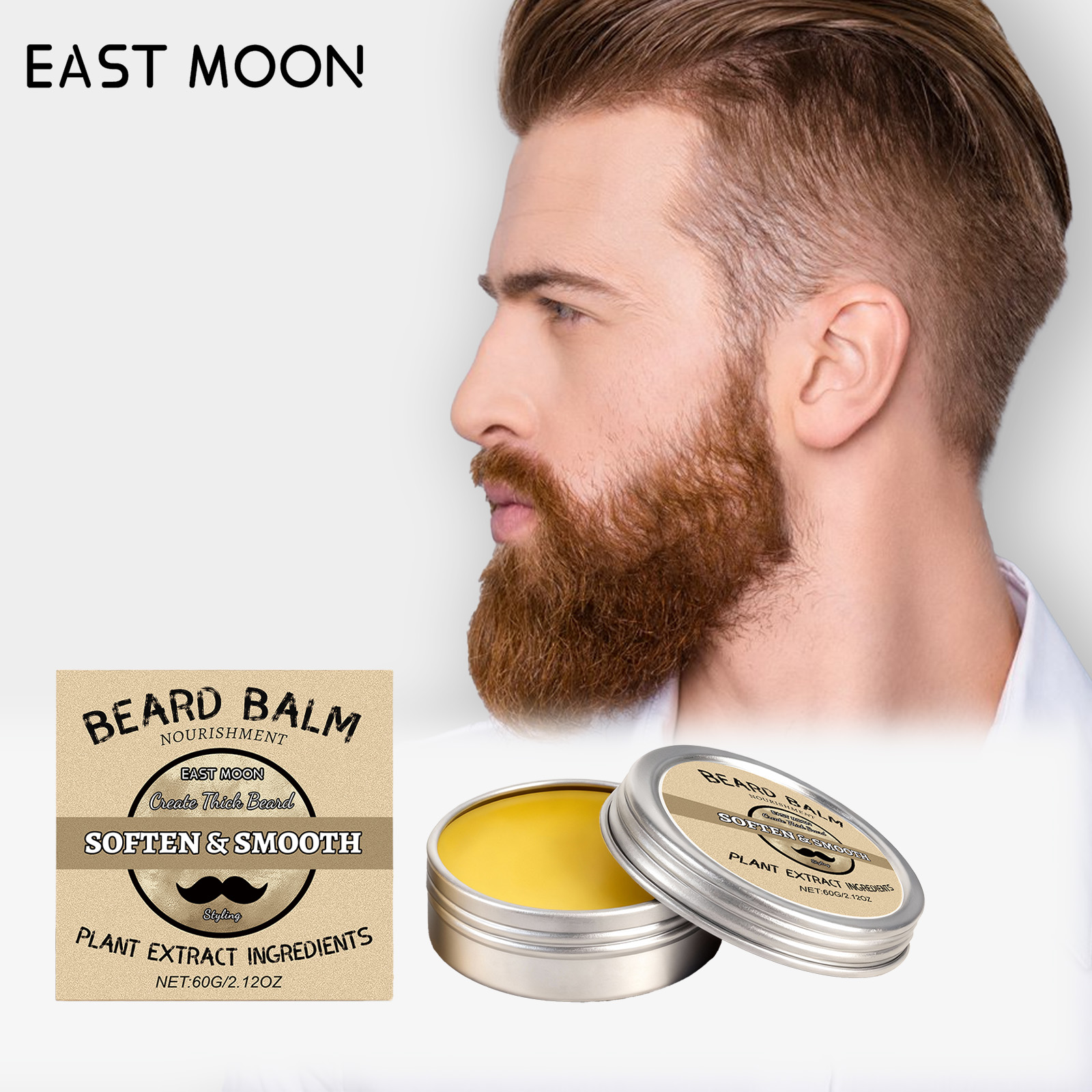Men's beard care wax - smooth, - Men'S Grooming Wax ulasan dan harga