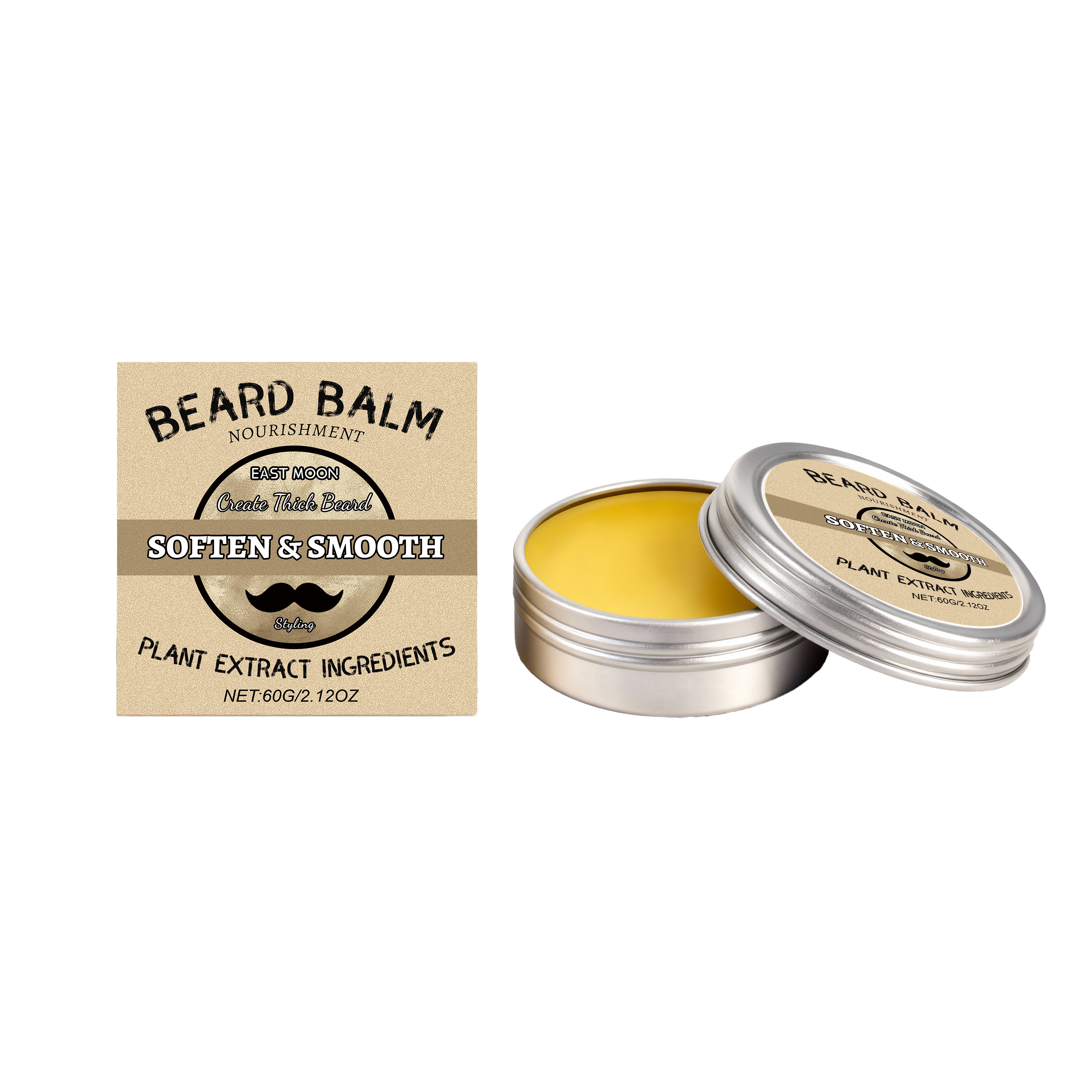 Men's beard care wax - smooth, - Men'S Grooming Wax ulasan dan harga