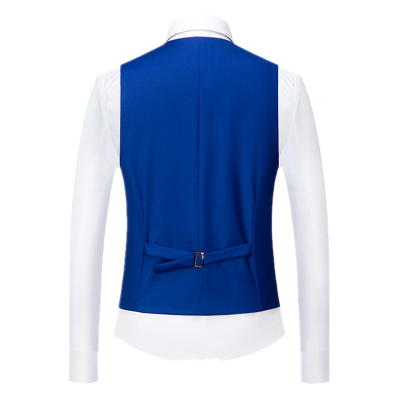 Pure Color Formal Suit Vest Bl - Men'S Grooming And Style ulasan dan harga