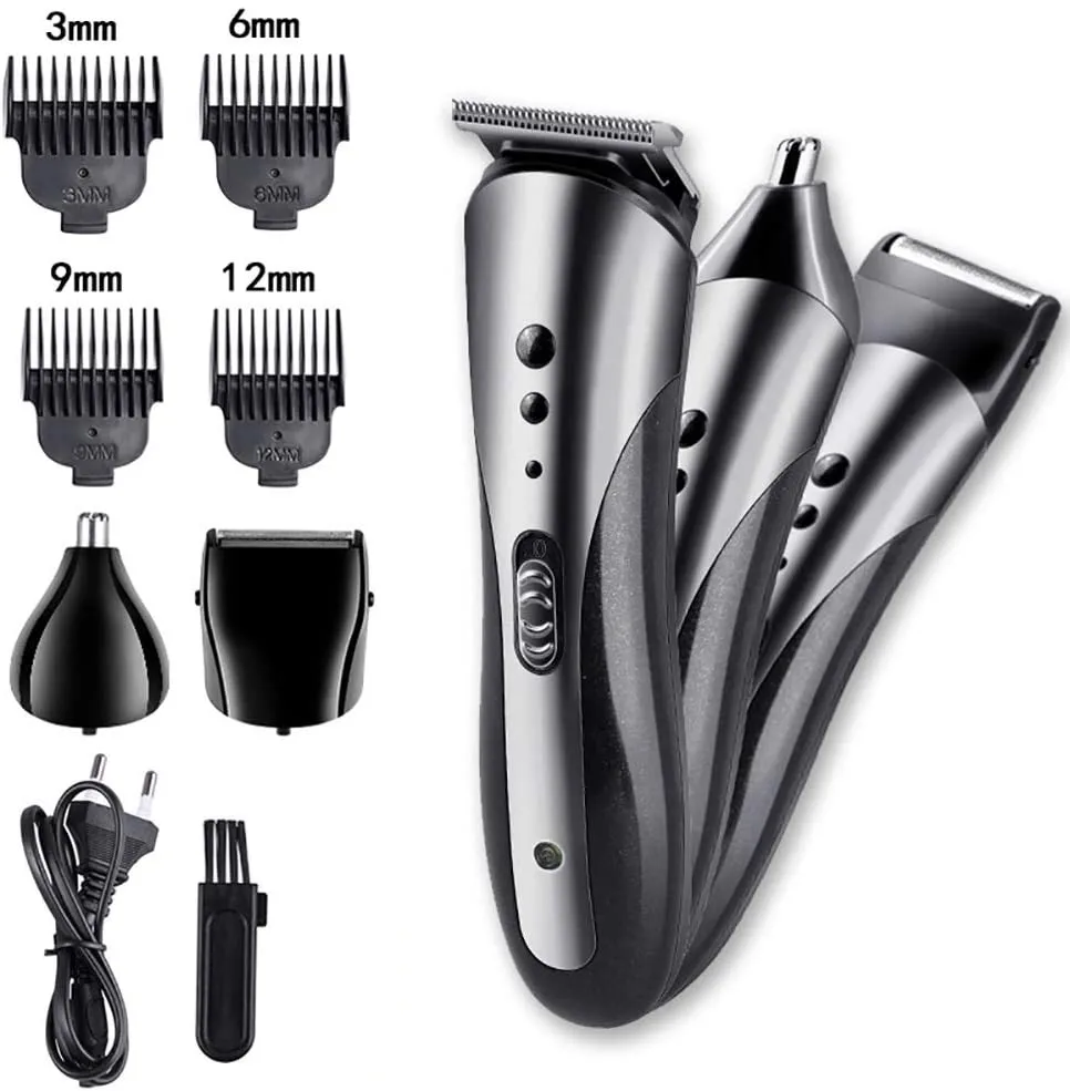 KEMEI KM-1407 Rechargeable Ele - Men'S Grooming Tape ulasan dan harga