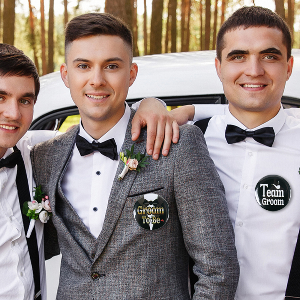 1-12pcs Bachelor Party Badge P - Men'S Grooming Gift Ideas ulasan dan harga