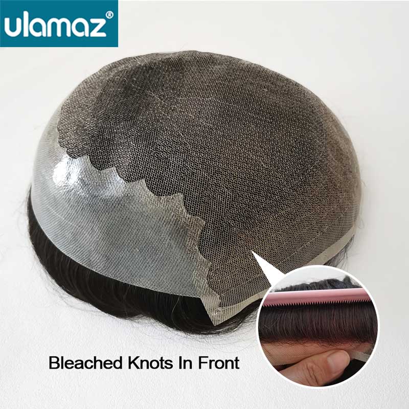 Bleach Knots Lace Wig Man Huma - Men'S Grooming Tape ulasan dan harga