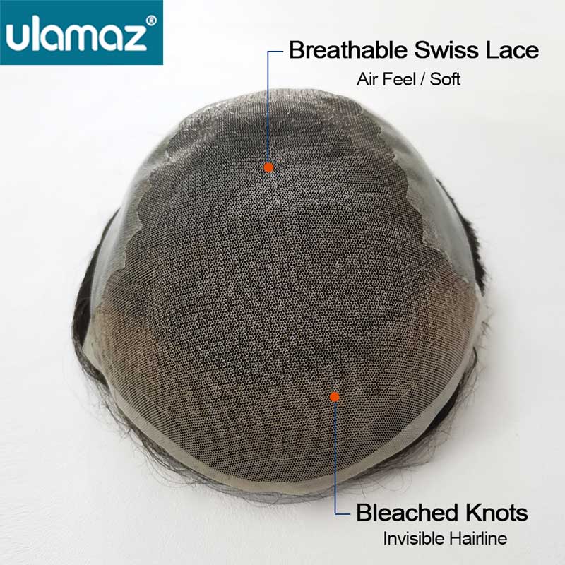 Bleach Knots Lace Wig Man Huma - Men'S Grooming Tape ulasan dan harga