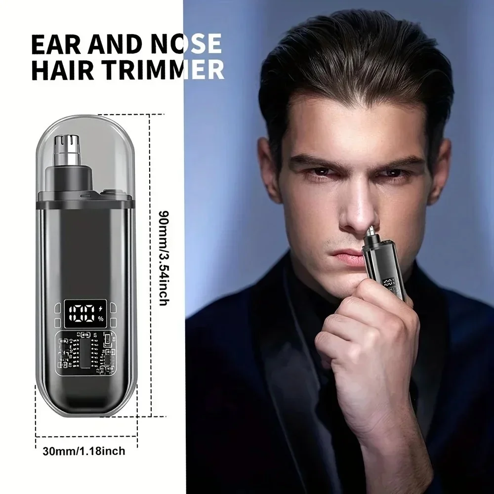 Nose Hair Trimmer Rechargeable - Men'S Grooming Tape ulasan dan harga