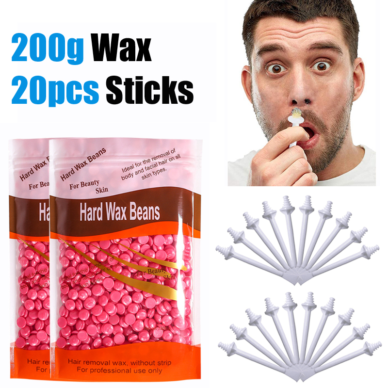 Wax bean Painless Nose Hair Wa - Men'S Grooming Wax ulasan dan harga