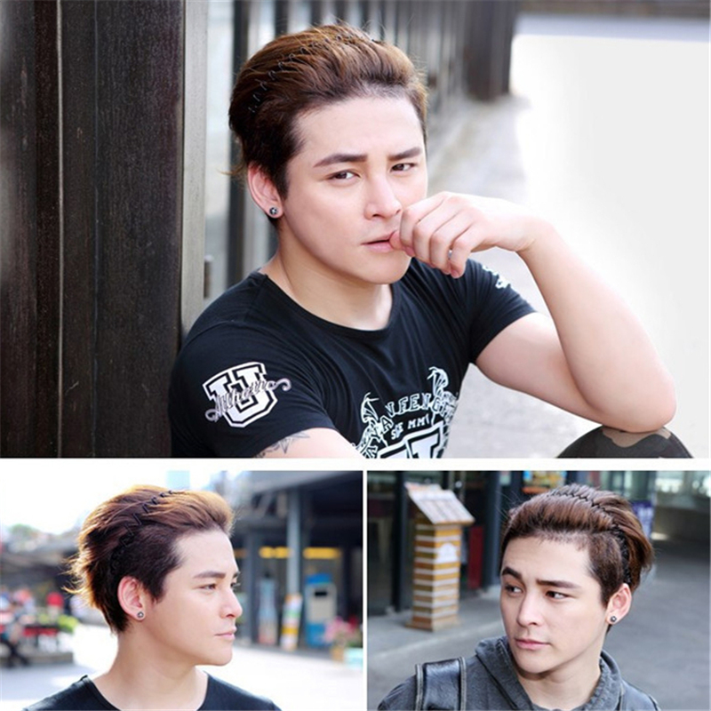 Fashion Black Metal Waved Spor - Men'S Grooming Tape ulasan dan harga