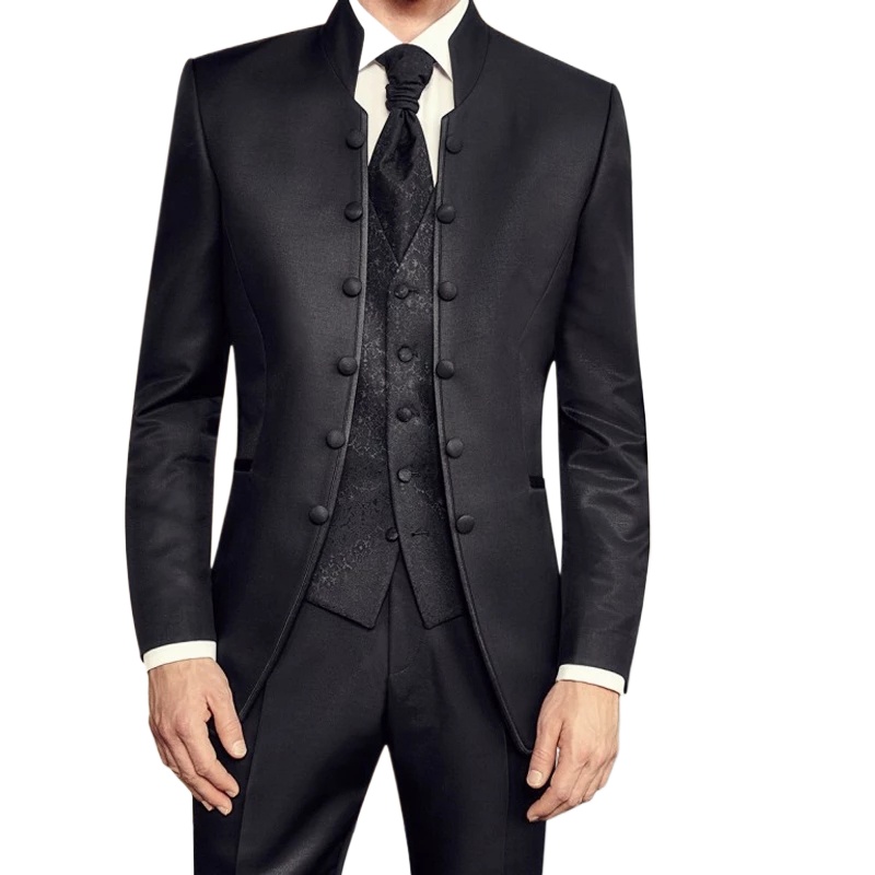 Tunic Men Suits with Stand Col - Men'S Grooming And Style ulasan dan harga