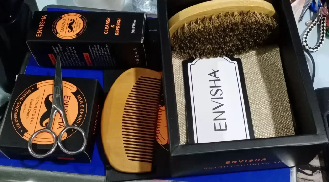 6pcs/set Men Beard Barba Groom - Men'S Grooming And Style ulasan dan harga