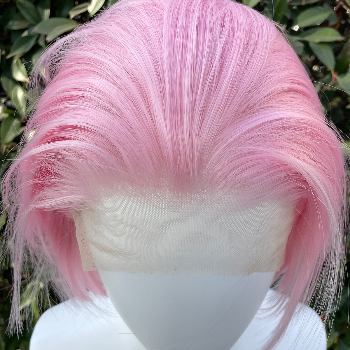 Light Pink Short Bob Cut for W - Men'S Grooming Tape ulasan dan harga