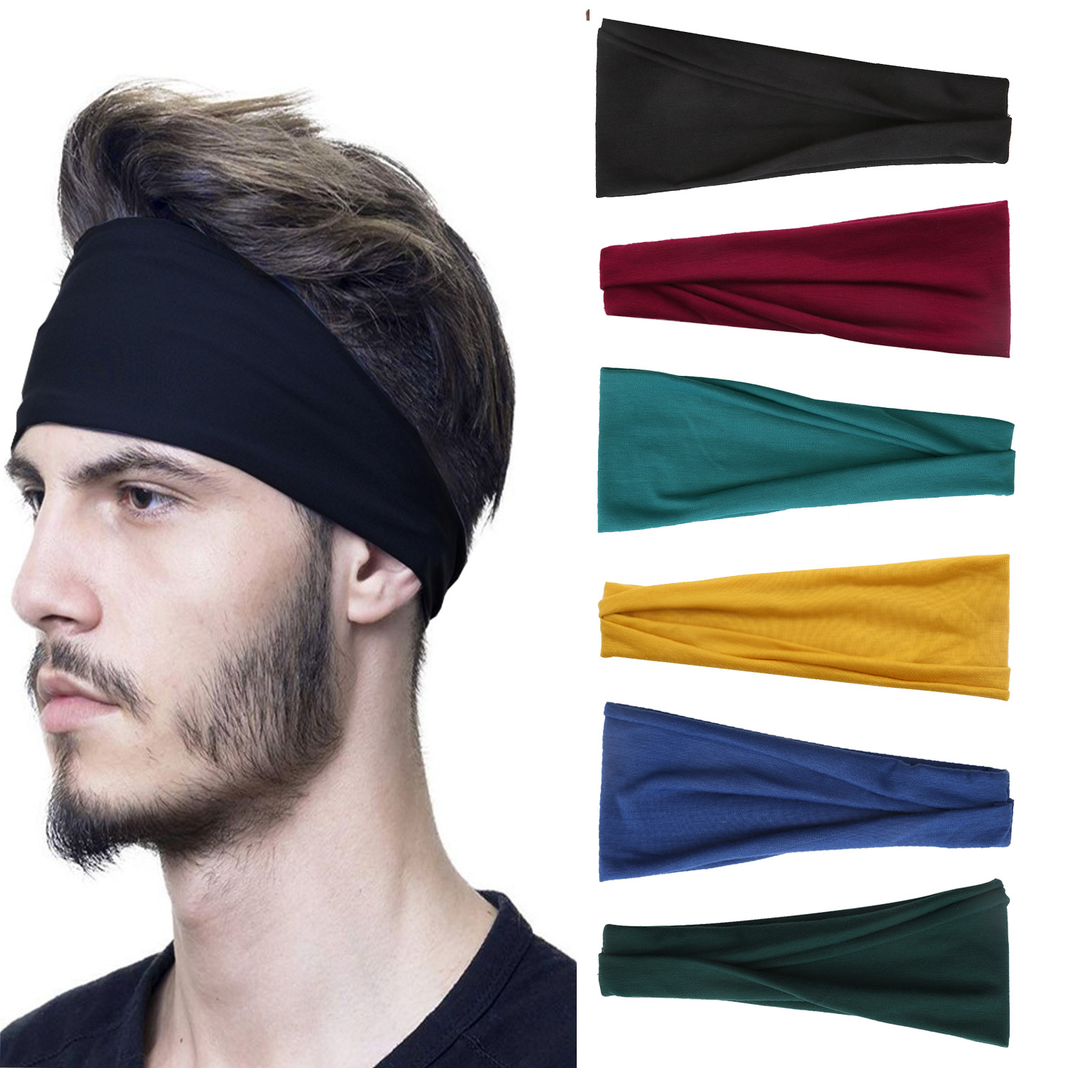 Sports Headband For Men Woman  - Men'S Grooming Tape ulasan dan harga