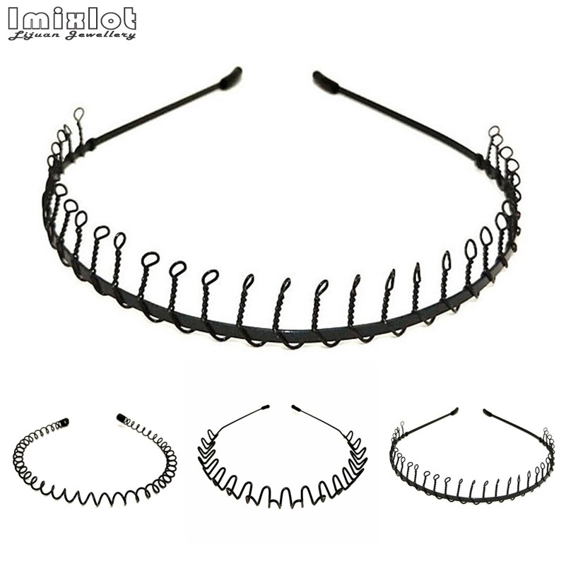 1PC Metal Iron Headband Mens W - Men'S Grooming Tape ulasan dan harga