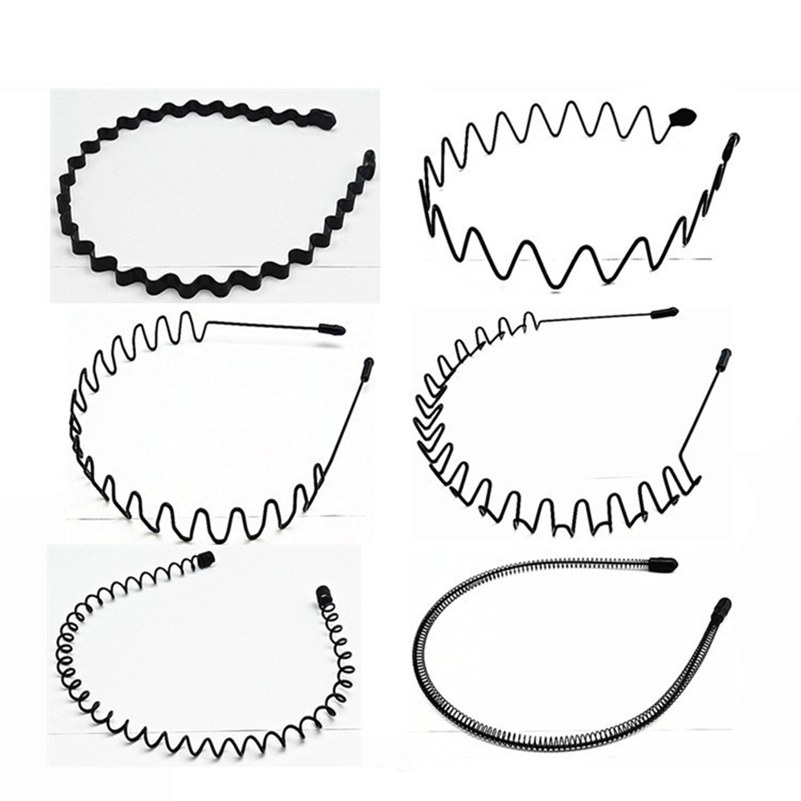 1PC Metal Iron Headband Mens W - Men'S Grooming Tape ulasan dan harga